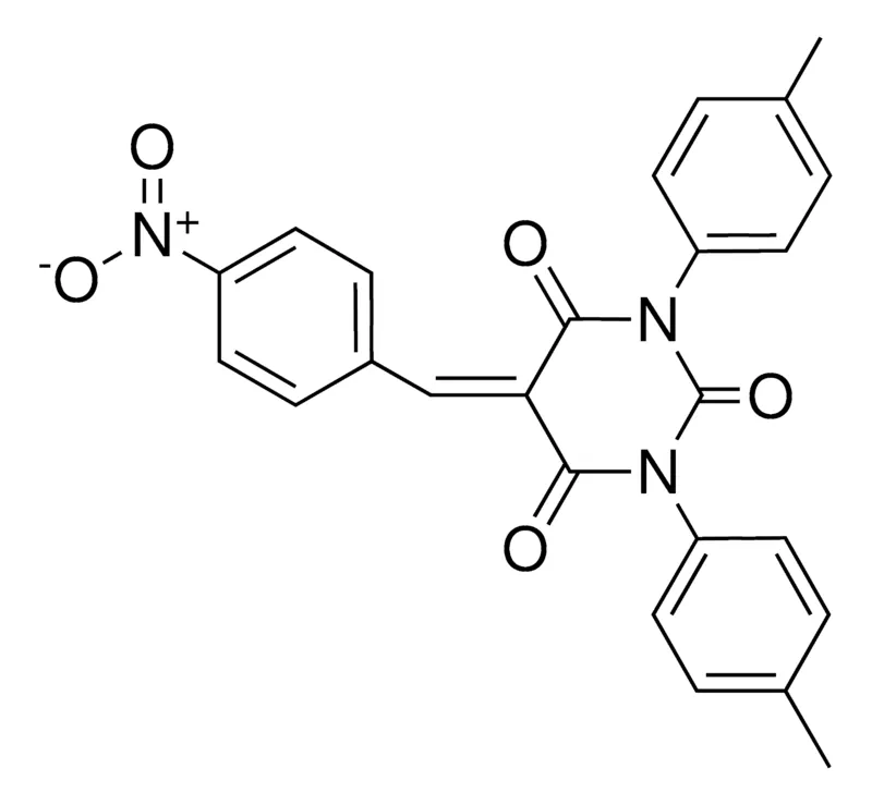 Sigma-Aldrich 5-(4-NITRO-BENZYLIDENE)-1,3-DI-P-TOLYL-PYRIMIDINE-2,4,6-TRIONE,AldrichCPR