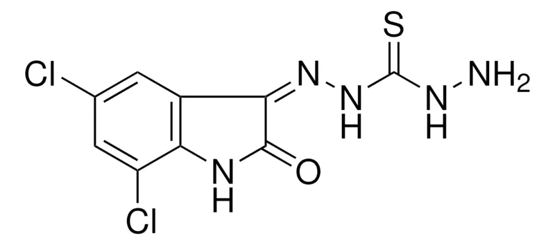 Sigma-Aldrich N''-(5,7-DICHLORO-2-OXO-1,2-DIHYDRO-3H-INDOL-3-YLIDENE)THIOCARBONOHYDRAZIDE,AldrichCPR