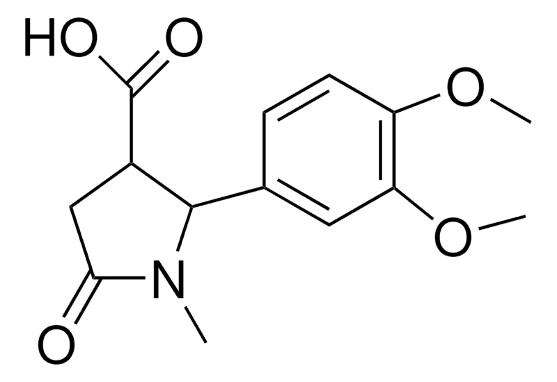 Sigma-Aldrich 2-(3,4-DIMETHOXYPHENYL)-1-METHYL-5-OXOPYRROLIDINE-3-CARBOXYLIC ACID,AldrichCPR