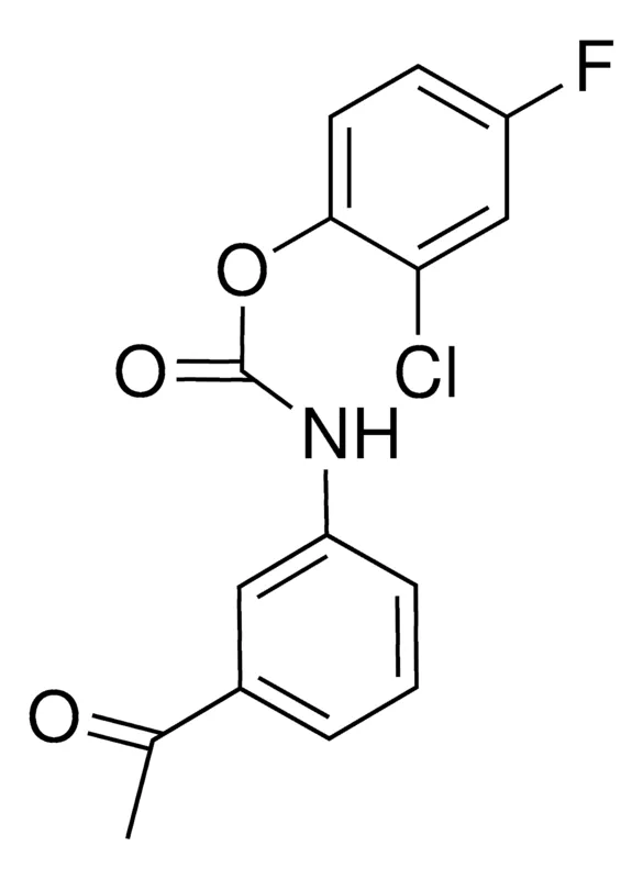Sigma-Aldrich 2-CHLORO-4-FLUOROPHENYL N-(3-ACETYLPHENYL)CARBAMATE,AldrichCPR
