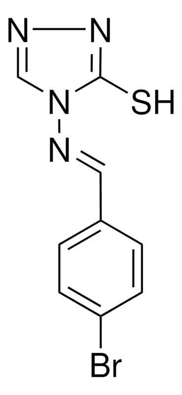 Sigma-Aldrich 4-((4-BROMO-BENZYLIDENE)-AMINO)-4H-(1,2,4)TRIAZOLE-3-THIOL,AldrichCPR