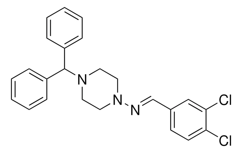 Sigma-Aldrich 4-BENZHYDRYL-N-(3,4-DICHLOROBENZYLIDENE)-1-PIPERAZINAMINE,AldrichCPR