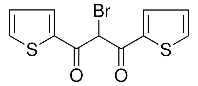 Sigma-Aldrich 2-BROMO-1,3-DI-THIOPHEN-2-YL-PROPANE-1,3-DIONE,AldrichCPR