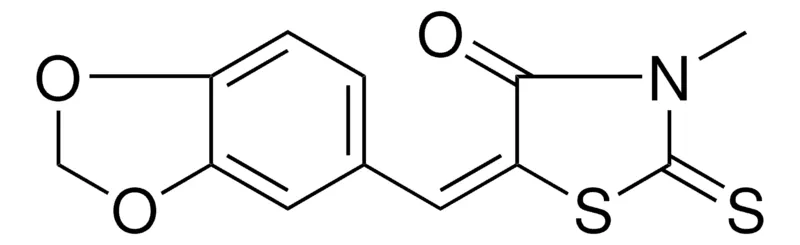 Sigma-Aldrich 5-BENZO(1,3)DIOXOL-5-YLMETHYLENE-3-METHYL-2-THIOXO-THIAZOLIDIN-4-ONE,AldrichCPR