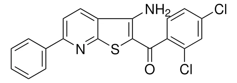 Sigma-Aldrich (3-AMINO-6-PHENYLTHIENO(2,3-B)PYRIDIN-2-YL)(2,4-DICHLOROPHENYL)METHANONE,AldrichCPR