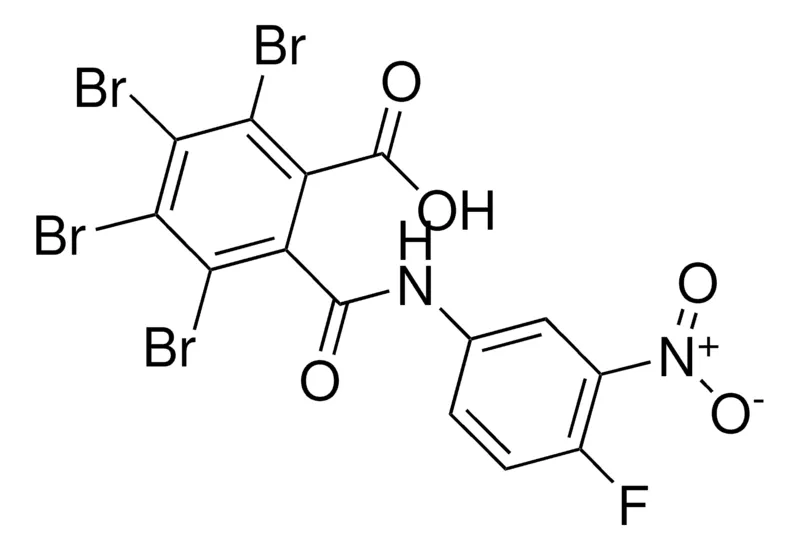 Sigma-Aldrich 4'-FLUORO-3'-NITRO-3,4,5,6-TETRABROMOPHTHALANILIC ACID，AldrichCPR