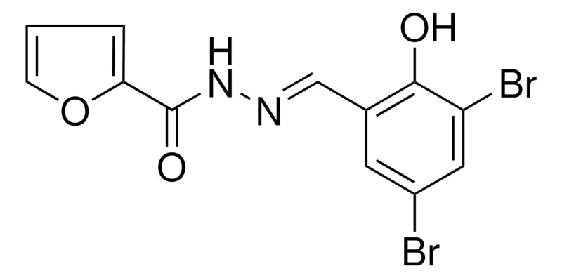 Sigma-Aldrich FURAN-2-CARBOXYLIC ACID (3,5-DIBROMO-2-HYDROXY-BENZYLIDENE)-HYDRAZIDE,AldrichCPR