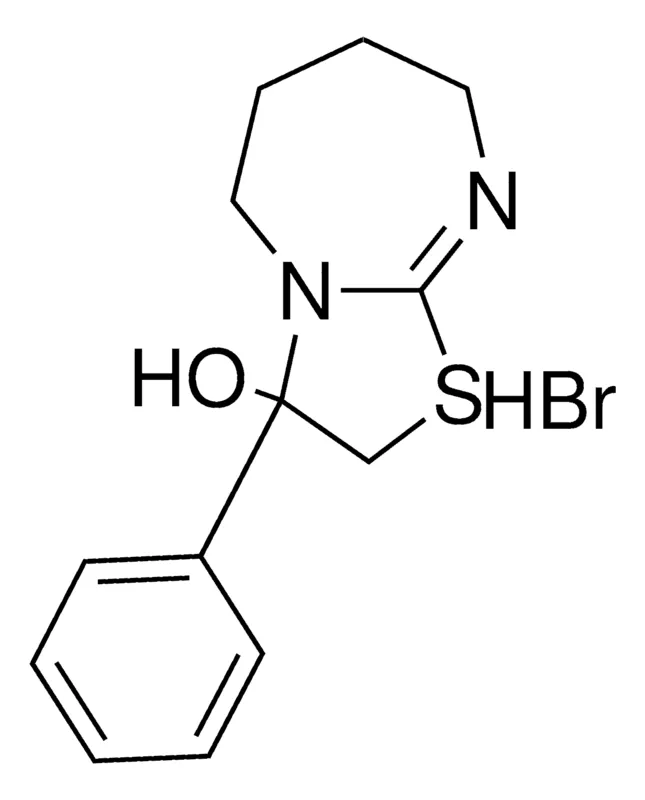 Sigma-Aldrich 2,3,5,6,7,8-HEXAHYDRO-3-PHENYLTHIAZOLO(3,2-A)(1,3)DIAZEPIN-3-OL HYDROBROMIDE,AldrichCPR