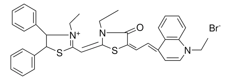 Sigma-Aldrich 1-(ET(ET-DI-H-QUINOL-ETHYL)OXOTHIAZOLIDIN-ME)-DIPHENYLTHIAZOLIUM BROMIDE,AldrichCPR