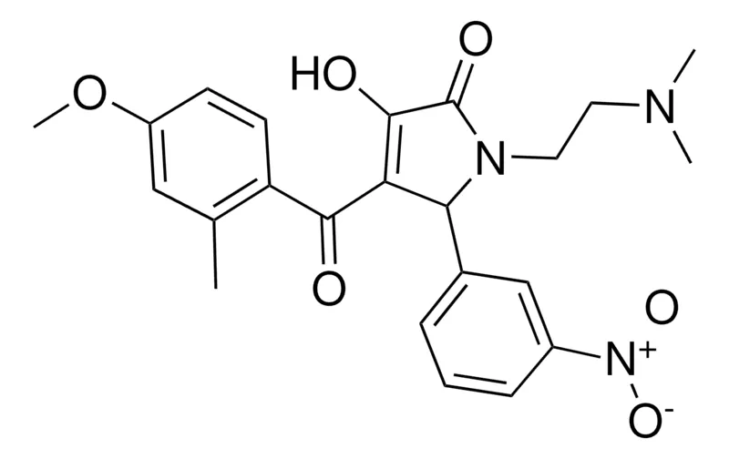 Sigma-Aldrich 1-[2-(DIMETHYLAMINO)ETHYL]-3-HYDROXY-4-(4-METHOXY-2-METHYLBENZOYL)-5-(3-NITROPHENYL)-1,5-DIHYDRO-2H-PYRROL-2-ONE，AldrichCPR