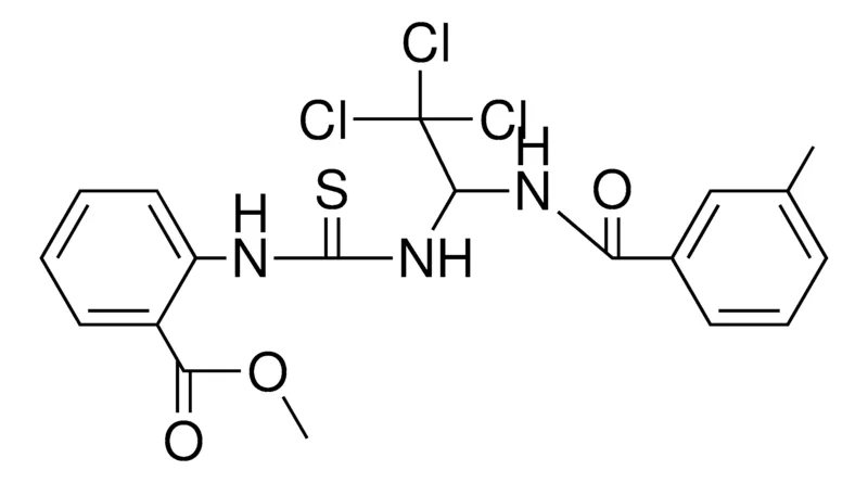Sigma-Aldrich 2-(3-(2,2,2-TRI-CL-1-(3-ME-BENZOYLAMINO)-ET)-THIOUREIDO)-BENZOIC ACID ME ESTER,AldrichCPR