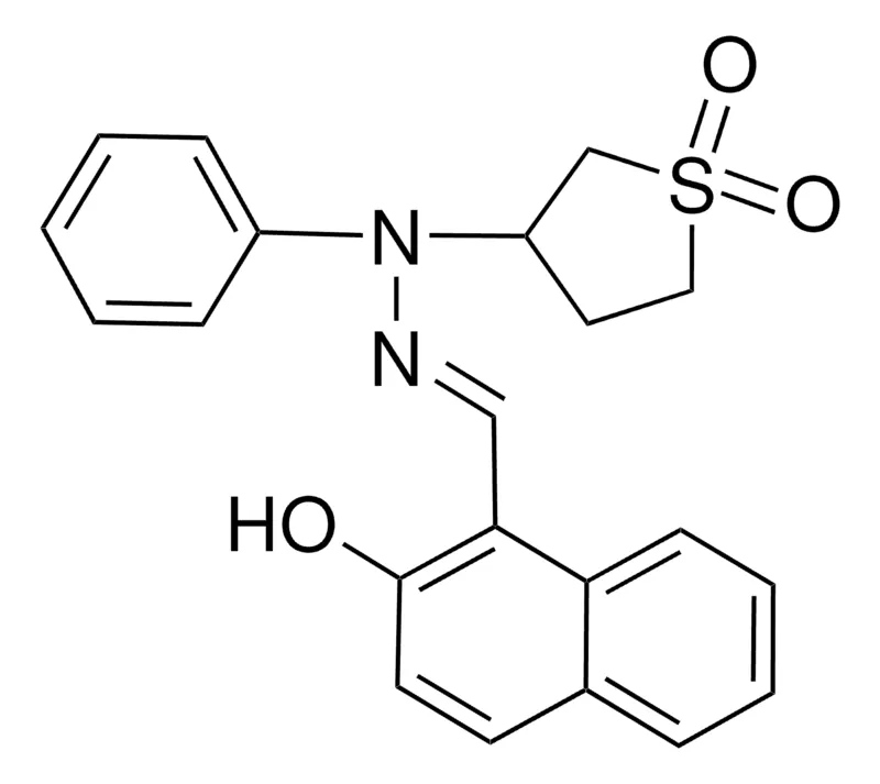 Sigma-Aldrich 2-HYDROXY-1-NAPHTHALDEHYDE N-PHENYL-N-(3-SULFOLANYL)HYDRAZONE，AldrichCPR