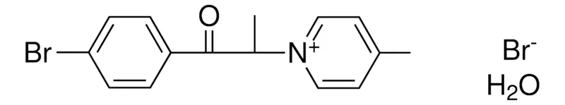 Sigma-Aldrich 1-(2-(4-BROMO-PHENYL)-1-METHYL-2-OXO-ETHYL)-4-METHYL-PYRIDINIUM, BROMIDE HYDRATE,AldrichCPR