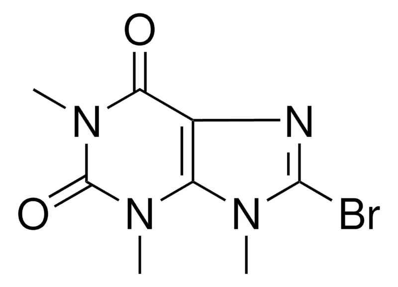 Sigma-Aldrich 8-BROMO-1,3,9-TRIMETHYL-3,9-DIHYDRO-1H-PURINE-2,6-DIONE,AldrichCPR