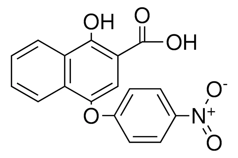 Sigma-Aldrich 1-HYDROXY-4-(4-NITROPHENOXY)-2-NAPHTHOIC ACID,AldrichCPR