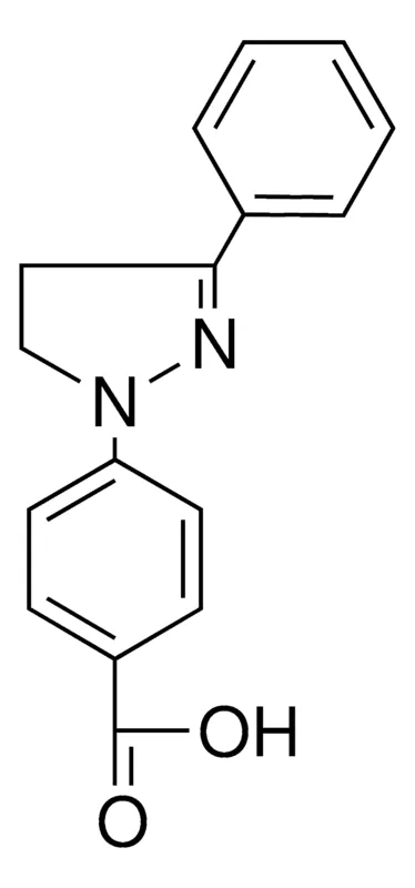 Sigma-Aldrich 4-(3-PHENYL-4,5-DIHYDRO-PYRAZOL-1-YL)-BENZOIC ACID,AldrichCPR