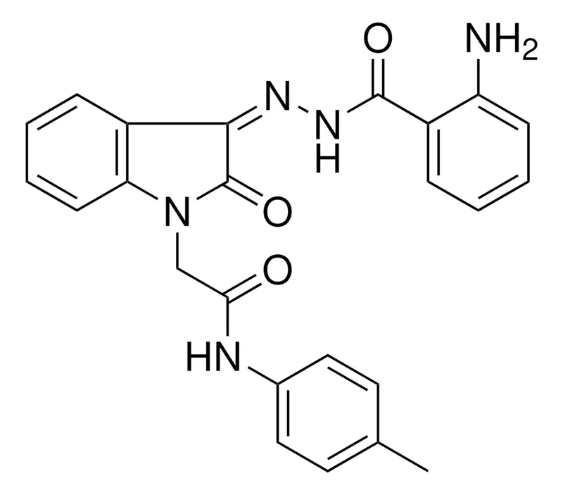 Sigma-Aldrich 2-(3-((2-AMINO-BENZOYL)-HYDRAZONO)-2-OXO-2,3-2H-INDOL-1-YL)-N-P-TOLYL-ACETAMIDE，AldrichCPR