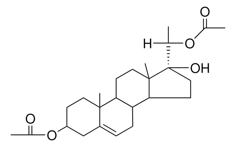 Sigma-Aldrich 17-BETA-HYDROXY-17-ALPHA-PREGN-5-ENE-3-BETA,20-ALPHA-DIYL DIACETATE,AldrichCPR