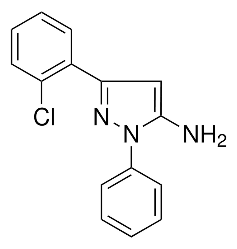 Sigma-Aldrich 3-(2-CHLOROPHENYL)-1-PHENYL-1H-PYRAZOL-5-YLAMINE,AldrichCPR