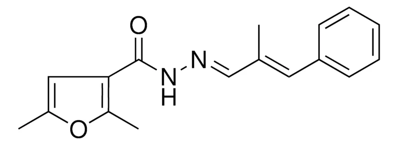 Sigma-Aldrich 2,5-DIMETHYL-FURAN-3-CARBOXYLIC ACID (2-METHYL-3-PHENYL-ALLYLIDENE)-HYDRAZIDE，AldrichCPR