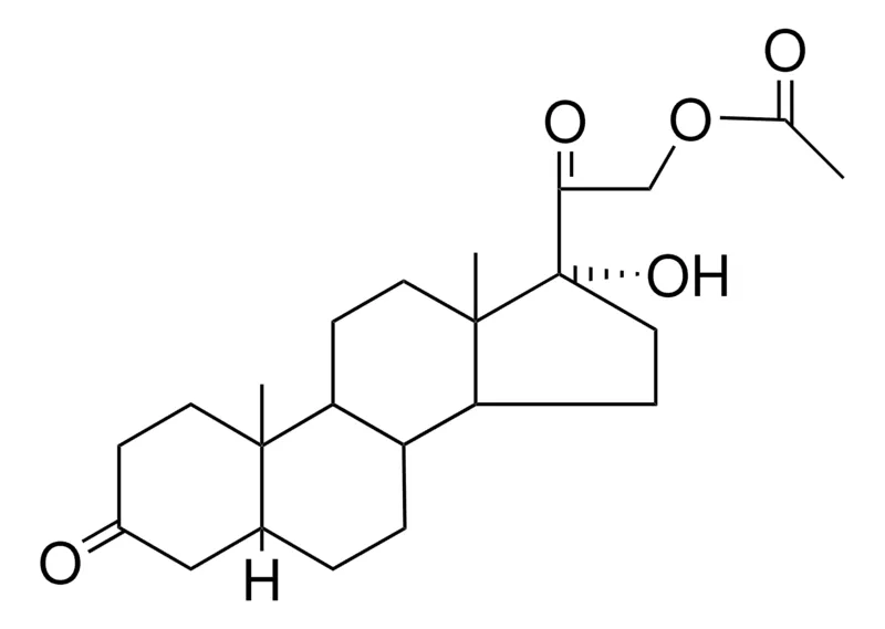 Sigma-Aldrich 17-ALPHA-HYDROXY-3,20-DIOXO-5-BETA-PREGNAN-21-YL ACETATE,AldrichCPR