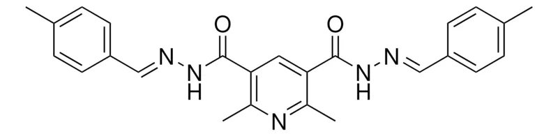 Sigma-Aldrich 2,6-DIMETHYL-N'(3),N'(5)-BIS[(E)-(4-METHYLPHENYL)METHYLIDENE]-3,5-PYRIDINEDICARBOHYDRAZIDE，AldrichCPR