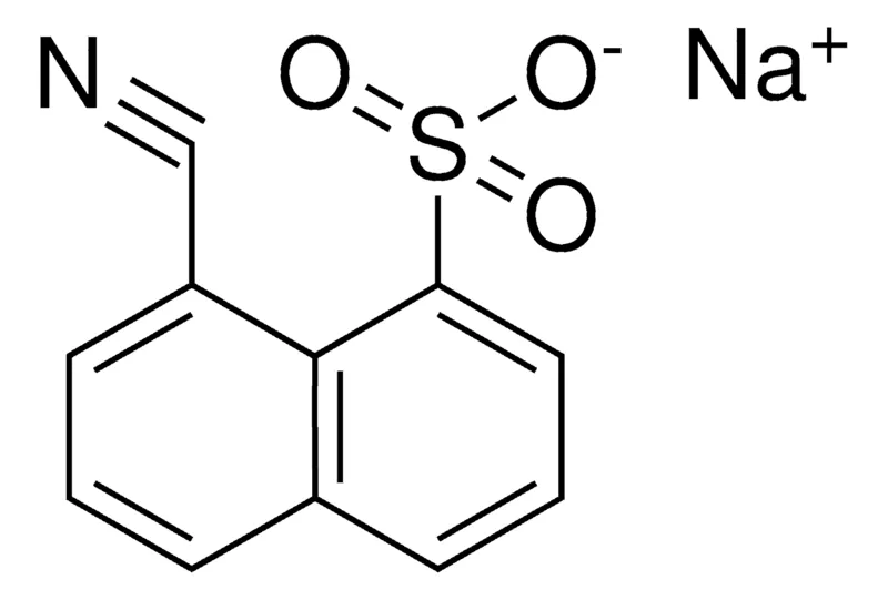 Sigma-Aldrich 8-CYANO-NAPHTHALENE-1-SULFONIC ACID, SODIUM SALT,AldrichCPR