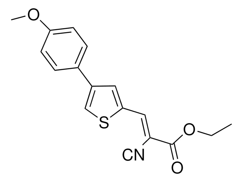 Sigma-Aldrich ETHYL 2-CYANO-3-(4-(4-METHOXYPHENYL)-2-THIENYL)-2-PROPENOATE，AldrichCPR