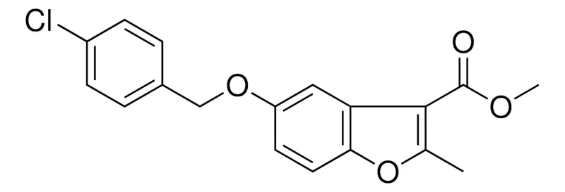 Sigma-Aldrich 5-(4-CHLORO-BENZYLOXY)-2-METHYL-BENZOFURAN-3-CARBOXYLIC ACID METHYL ESTER,AldrichCPR