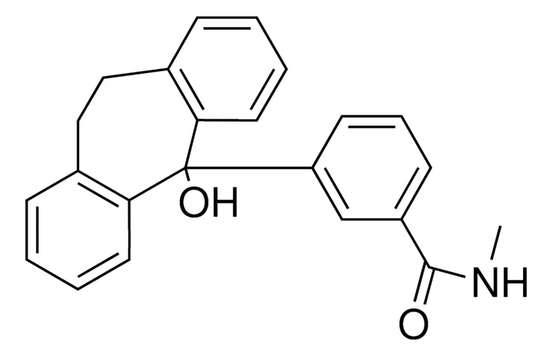 Sigma-Aldrich O-(10,11-DIHYDRO-5-HYDROXYDIBENZO(A,D)CYCLOHEPTEN-5-YL)-N-METHYLBENZAMIDE,AldrichCPR