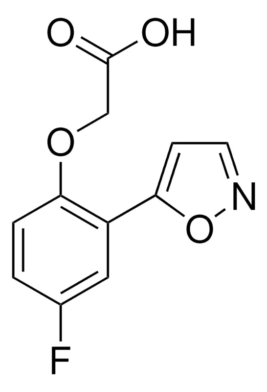Sigma-Aldrich (4-FLUORO-2-(5-ISOXAZOLYL)PHENOXY)ACETIC ACID,AldrichCPR