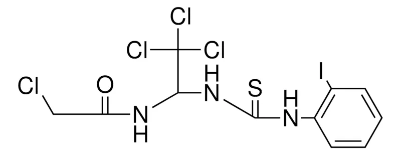 Sigma-Aldrich 2-CHLORO-N-(2,2,2-TRICHLORO-1-(3-(2-IODO-PHENYL)-THIOUREIDO)-ETHYL)-ACETAMIDE,AldrichCPR