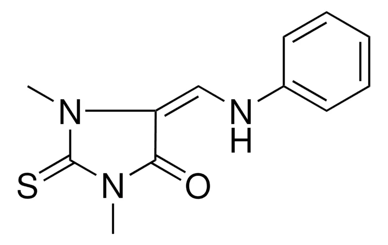 Sigma-Aldrich 5-(ANILINOMETHYLENE)-1,3-DIMETHYL-2-THIOXO-4-IMIDAZOLIDINONE,AldrichCPR