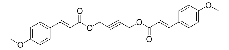 Sigma-Aldrich 3-(4-MEO-PH)-ACRYLIC ACID 4-(3-(4-METHOXY-PHENYL)-ACRYLOYLOXY)-BUT-2-YNYL ESTER,AldrichCPR