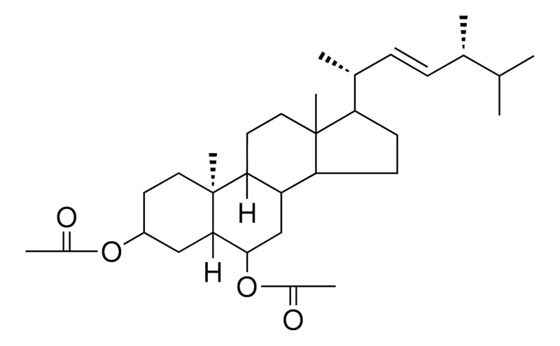 Sigma-Aldrich (22E)-5-BETA,9-BETA,10-ALPHA-ERGOST-22-ENE-3-BETA,6-BETA-DIYL DIACETATE,AldrichCPR