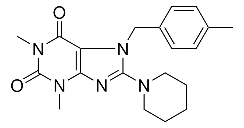 Sigma-Aldrich 1,3-DIMETHYL-7-(4-ME-BENZYL)-8-(1-PIPERIDINYL)-3,7-DIHYDRO-1H-PURINE-2,6-DIONE，AldrichCPR
