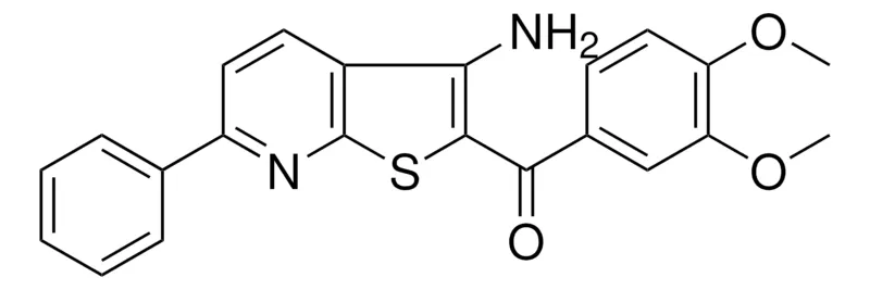 Sigma-Aldrich (3-AMINO-6-PHENYLTHIENO(2,3-B)PYRIDIN-2-YL)(3,4-DIMETHOXYPHENYL)METHANONE,AldrichCPR