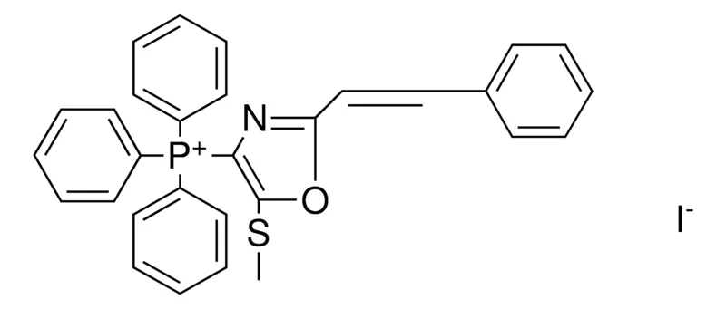 Sigma-Aldrich (5-METHYLSULFANYL-2-STYRYL-OXAZOL-4-YL)-TRIPHENYL-PHOSPHONIUM, IODIDE,AldrichCPR