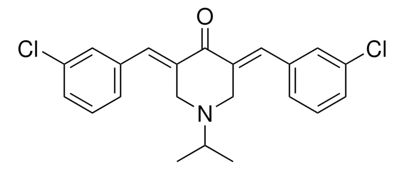 Sigma-Aldrich 3,5-BIS(3-CHLOROBENZYLIDENE)-1-ISOPROPYL-4-PIPERIDINONE,AldrichCPR