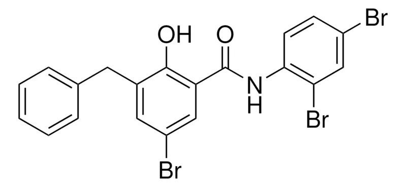 Sigma-Aldrich 3-BENZYL-5-BROMO-N-(2,4-DIBROMOPHENYL)-2-HYDROXYBENZAMIDE,AldrichCPR