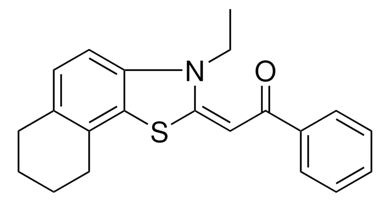 Sigma-Aldrich 2-(3-ET-6,7,8,9-TETRAHYDRO-3H-NAPHTHO(2,1-D)THIAZOL-2-YLIDENE)-1-PHENYL-ETHANONE,AldrichCPR