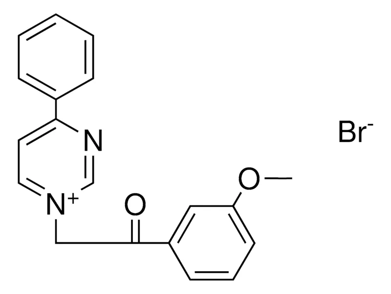 Sigma-Aldrich 1-(2-(3-METHOXY-PHENYL)-2-OXO-ETHYL)-4-PHENYL-PYRIMIDIN-1-IUM, BROMIDE,AldrichCPR