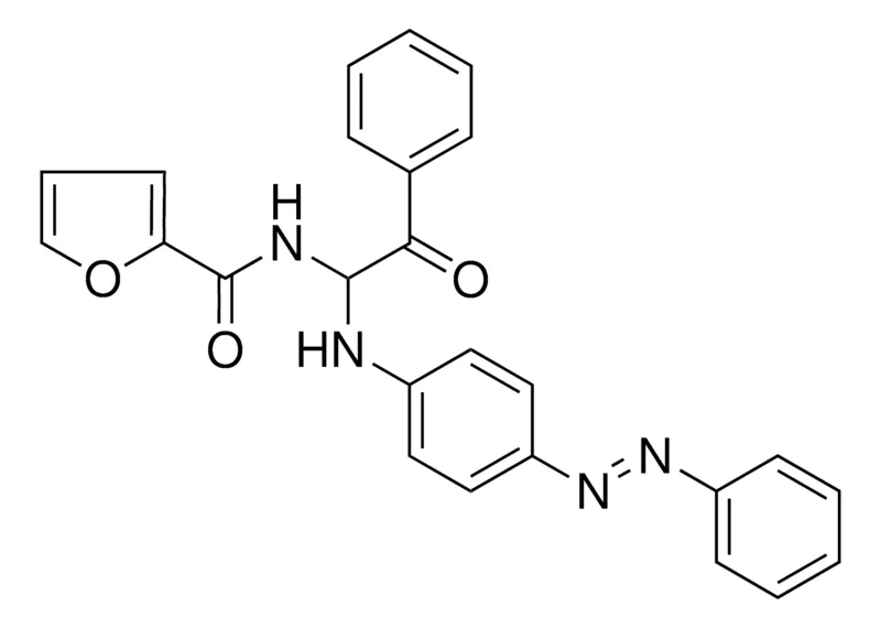Sigma-Aldrich FURAN-2-CARBOXYLIC ACID (2-OXO-2-PHENYL-1-(4-PHENYLAZO-PHENYLAMINO)-ETHYL)-AMIDE,AldrichCPR