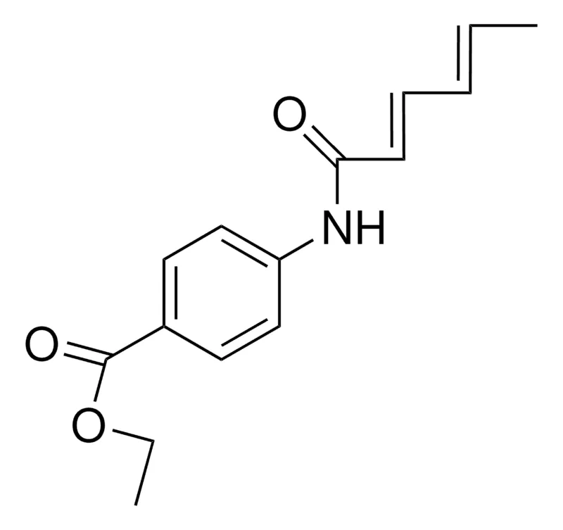 Sigma-Aldrich ETHYL 4-(2,4-HEXADIENAMIDO)BENZOATE,AldrichCPR