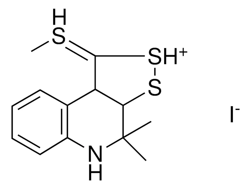 Sigma-Aldrich DI-ME-1-(ME-SULFANYLIDENE)-1H-THIA-THIONIA-AZA-CYCLOPENTA(A)NAPHTHALENE, IODIDE,AldrichCPR