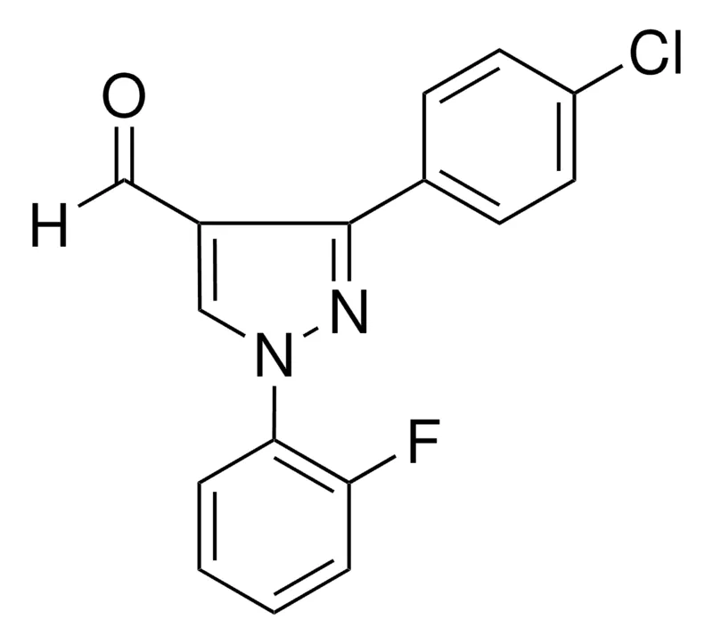 Sigma-Aldrich 3-(4-CHLOROPHENYL)-1-(2-FLUOROPHENYL)-1H-PYRAZOLE-4-CARBALDEHYDE,AldrichCPR
