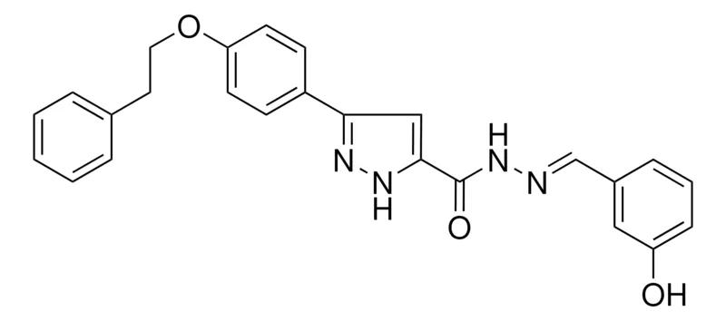 Sigma-Aldrich N'-(3-HYDROXYBENZYLIDENE)-3-(4-(2-PHENYLETHOXY)PH)-1H-PYRAZOLE-5-CARBOHYDRAZIDE,AldrichCPR