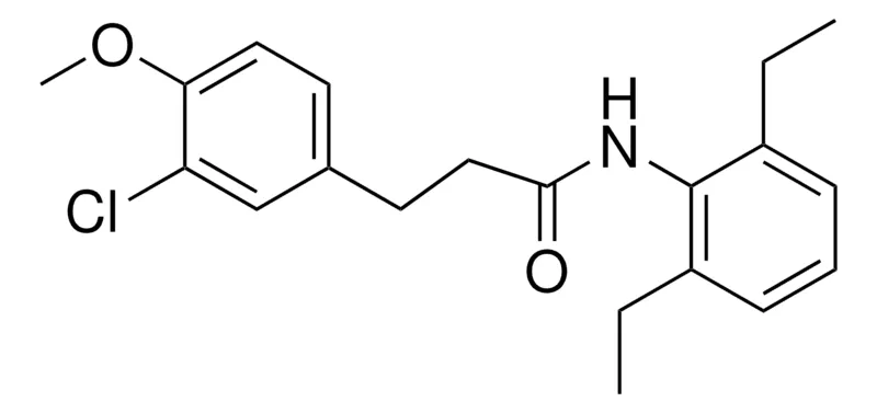 Sigma-Aldrich 3-(3-CHLORO-4-METHOXYPHENYL)-N-(2,6-DIETHYLPHENYL)PROPANAMIDE,AldrichCPR