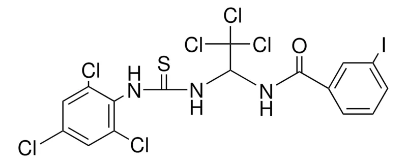 Sigma-Aldrich 3-I-N-(2,2,2-TRICHLORO-1-(3-(2,4,6-TRICHLORO-PH)-THIOUREIDO)-ETHYL)-BENZAMIDE，AldrichCPR