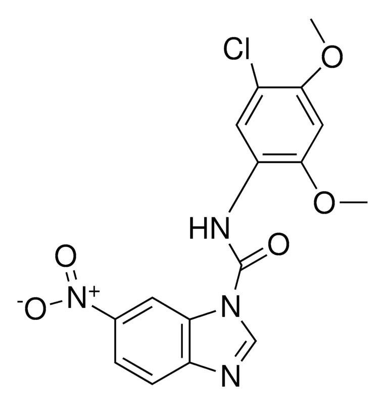 Sigma-Aldrich 1-((5-CHLORO-2,4-DIMETHOXYPHENYL)CARBAMOYL)-6-NITROBENZIMIDAZOLE，AldrichCPR